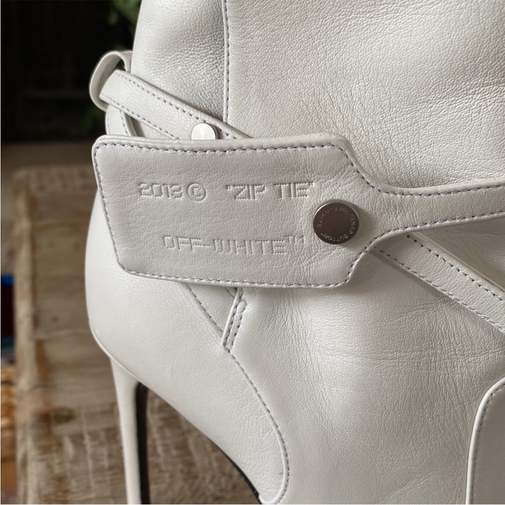 Off-White Zip Tie booties New - Picture 2 of 11